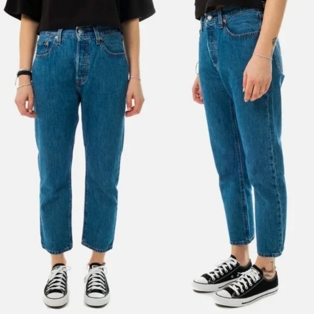 Levi's Classic Blue Straight Leg Jeans
